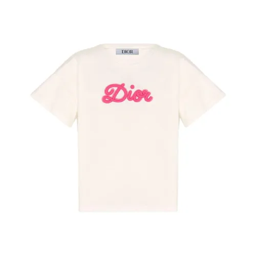 DIOR Сливочный Kids T Рубашки