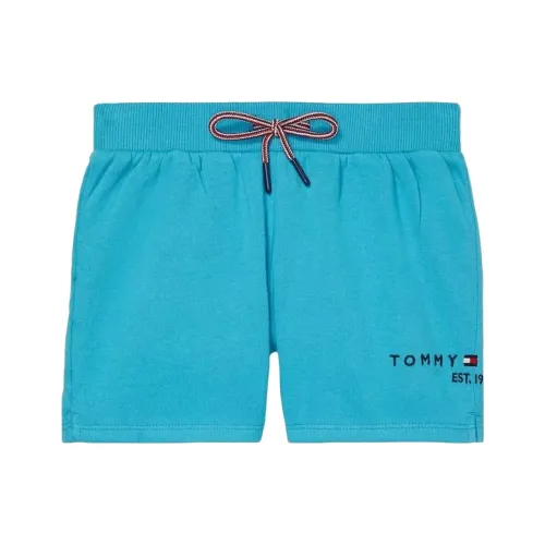 Tommy Hilfiger Seated Форма KNIT Короткие Бассейны Шорты Детские Синие