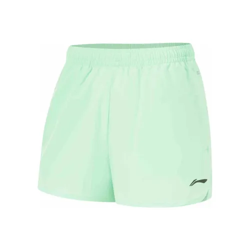 LINING RUNNING Collection Спортивные шорты Женские Охлаждающий Зеленый