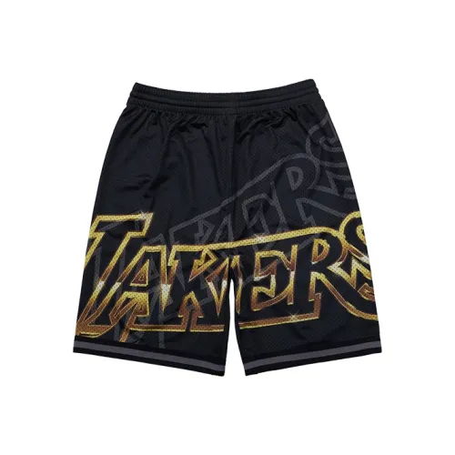 MITCHELL NESS X NBA Шорты Подростки Черный Золотой