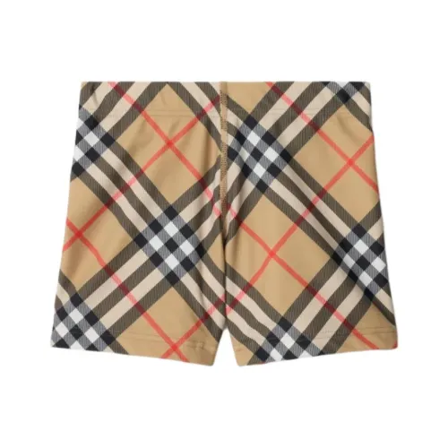 Burberry Детский купальник коричневый для малышей