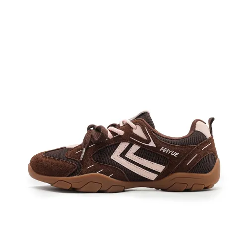 Feiyue Casual Низкий Топ Коричневый/Розовый Женский