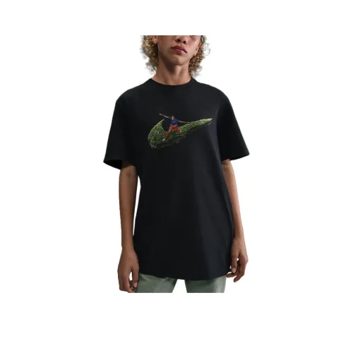 nike Mallory Swanson T-Shirt Черный Подростки