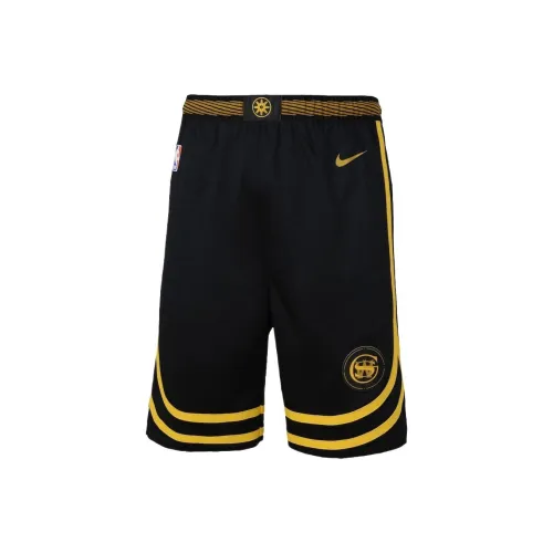 NBA x Nike Golden State Warriors Городской Edition Swingman Шорты Детские Черные