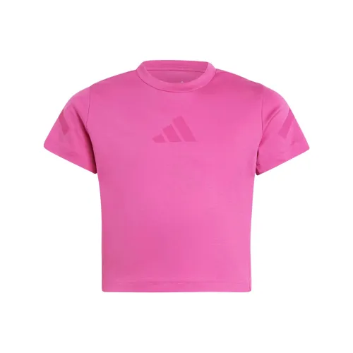 Adidas T-Shirt Z.N.E. Kids Semi-Transparent Fuchsia Bahia Purple Pink Teenagers