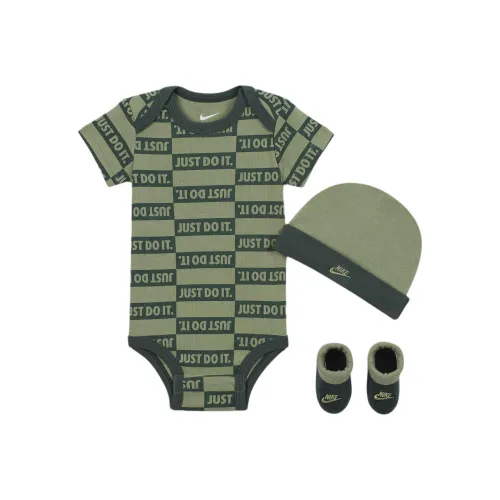 Nike Infant и Toddler Костюм Масляно-зеленый Infant и Toddler