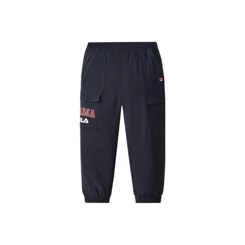 FILA KIDS Пуховики для детей низ легендарный синий подростки