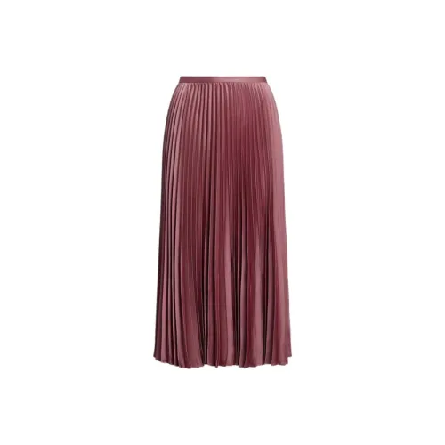 LAUREN RALPH LAUREN SS25 Повседневный Длинный Юбка Женские Розовый