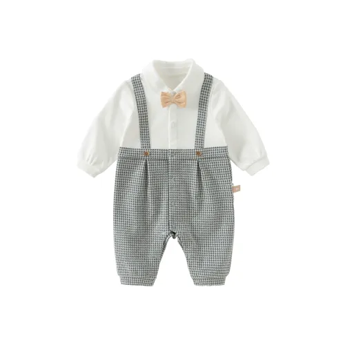 DAVE BELLA Комбинезон в узоре "гусиная лапка" для младенцев и малышей