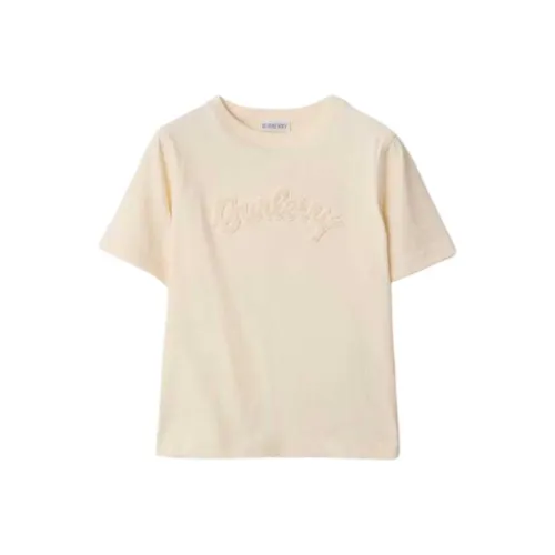 Burberry Бежевые Kids Т-рубашки