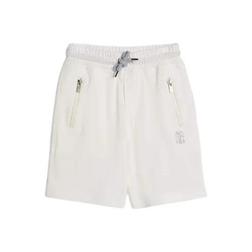 Brunello Cucinelli Белый Школьный возраст Короткий