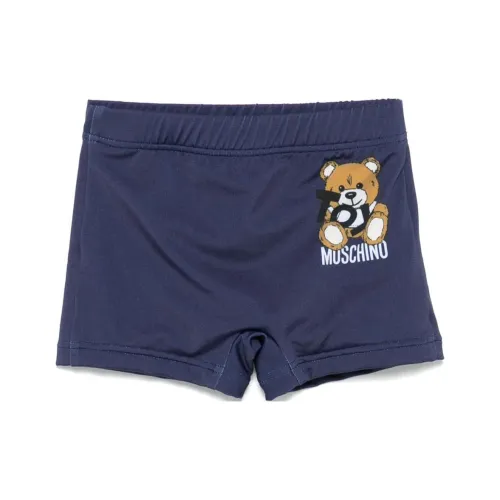 MOSCHINO Облегающий детский купальник лето младенец и малыш морской синий