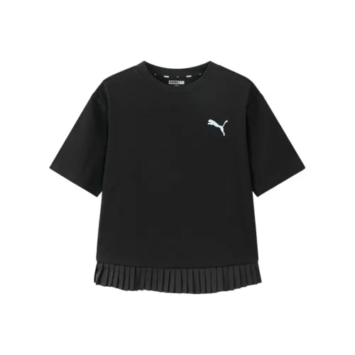 PUMA T-рубашка Sportstyle Series черного цвета для детей в возрасте 3-7 лет