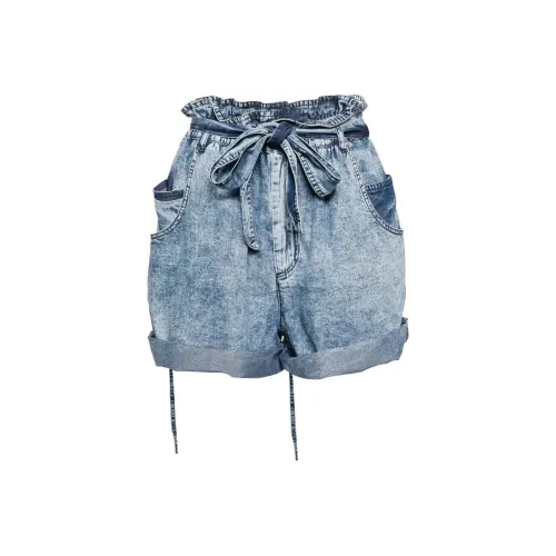 ISABEL MARANT Ледяной синий Женские джинсовые шорты