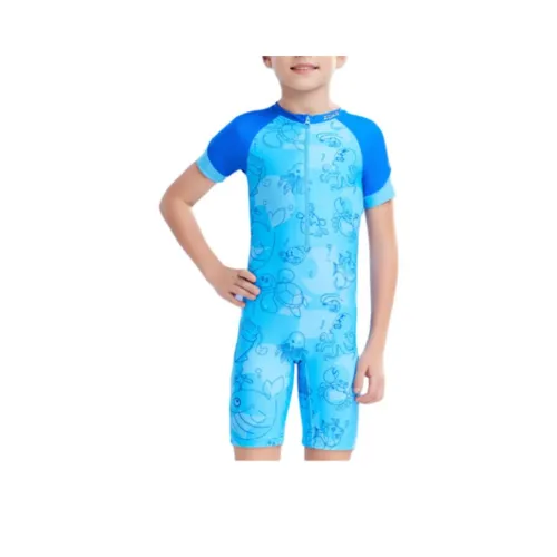 ZOKE Детский купальник Tianlan с океаническим цветочным дизайном для малышей