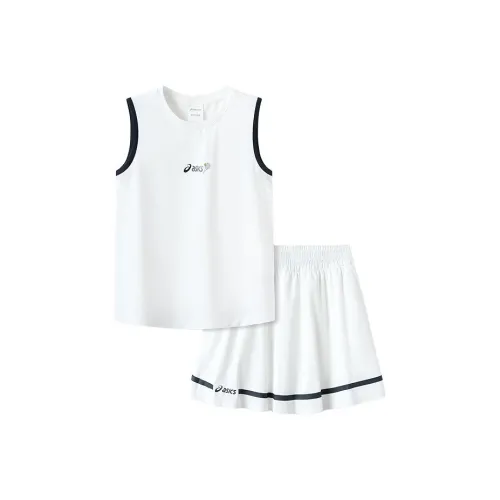 Подростки Asics Комплект с юбкой Sports Performance 0001 Натуральный белый
