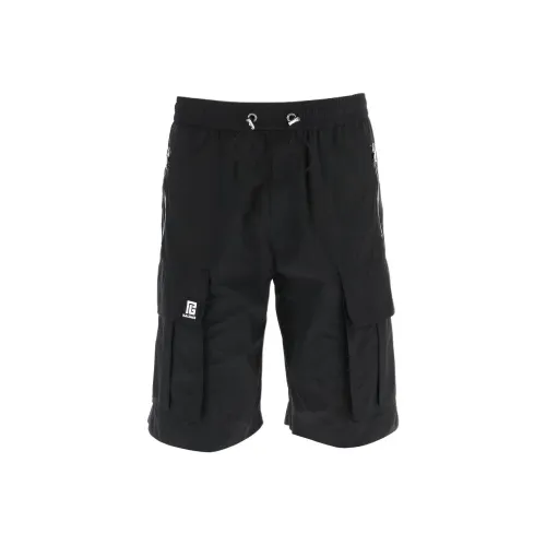 BALMAIN Повседневные шорты Мужские Черные