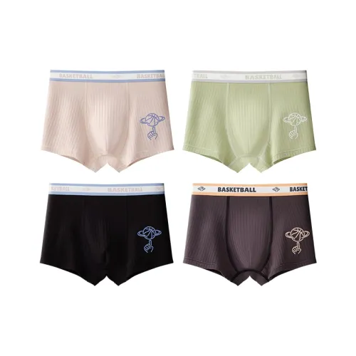 Хлопок Трусы 4 Пачки Подростки