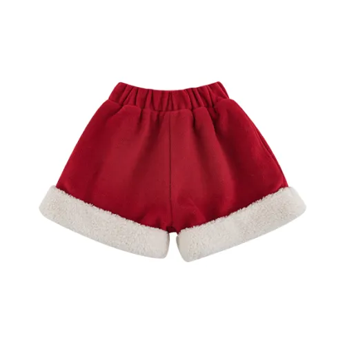 YOEHYAUL Шорты для детей 3-7 лет красный