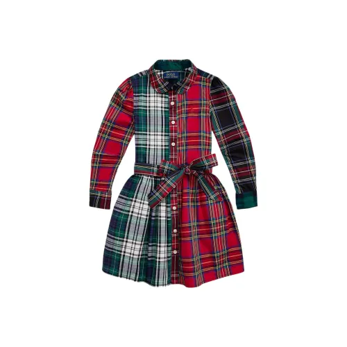 Polo Ralph Lauren Платье Многоцветное Детское