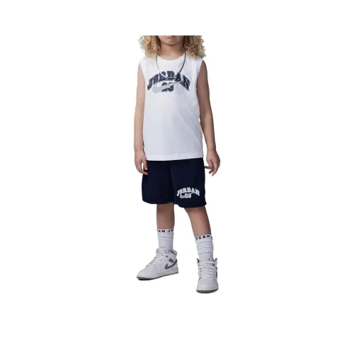 Джордан Повседневная спортивная одежда MVP23 Комплекты Темно-синий Детский возраст 3-7 лет