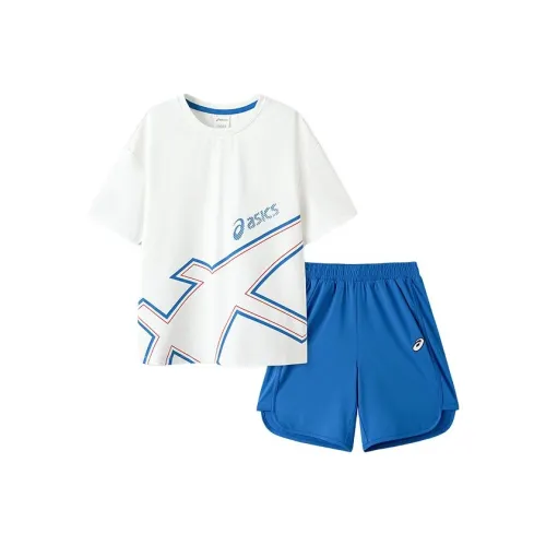 Asics Повседневная спортивная одежда Sports performance SS25 0001 Натуральный белый Дети 3-7 лет