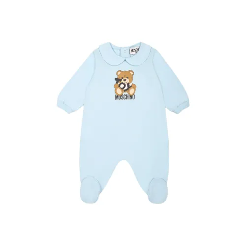 MOSCHINO Комбинезон SS25 Светло-синий для младенцев и малышей