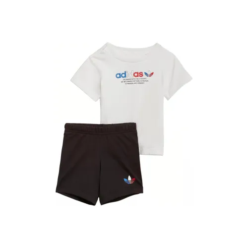 Adidas Originals Infant And Toddler Костюм Детский Белый Черный