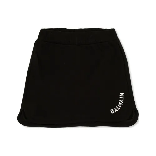 BALMAIN Черные Kids Юбки