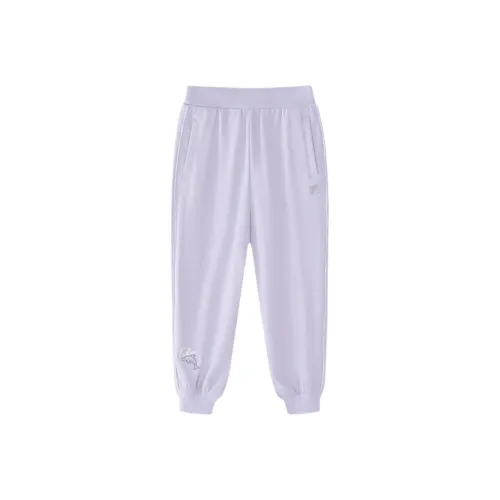 FILA KIDS SS24 Вязаные тренировочные штаны Sonic фиолетовые для детей 3-7 лет