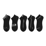 Чёрный, 5 пар, комбинация