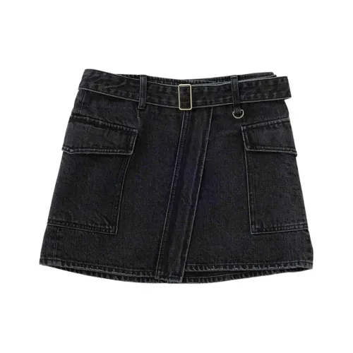 MOUSSY Женские джинсовые короткие юбки