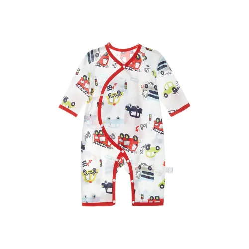 Jingqi Coverall Мультяшный Car Infant и Toddler