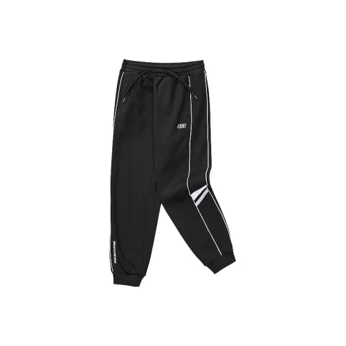 Skechers Угольный черный/0018 Kids Вязаные тренировочные брюки