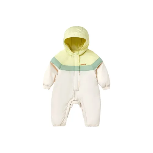 YeeHoO Комбинезон Кремово-белый для младенцев и малышей