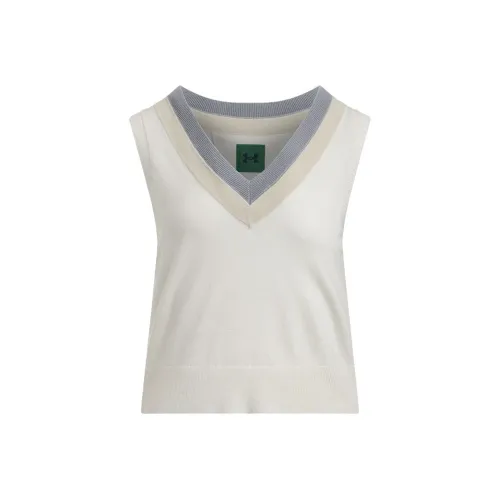 Under Armour SS25 Спортивные жилеты Женские Белые