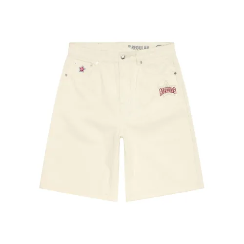 Aape Джинсовые шорты Женские Белые IVX