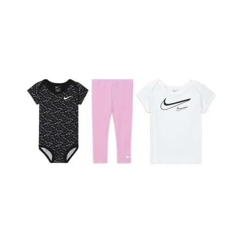 nike Infant And Toddler Костюм Малыш Черный+Розовый+Белый