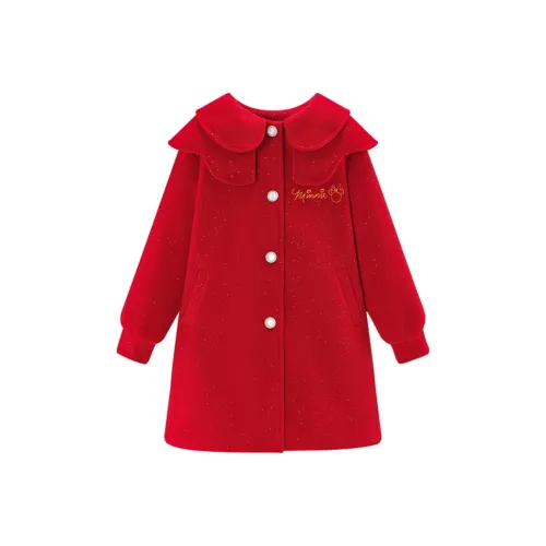 Disney Пальто Красное для детей 3-7 лет