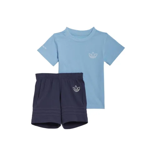 Adidas Originals Infant And Toddler Костюм Детский Розовый Синий Темно-Серый Темно-Синий