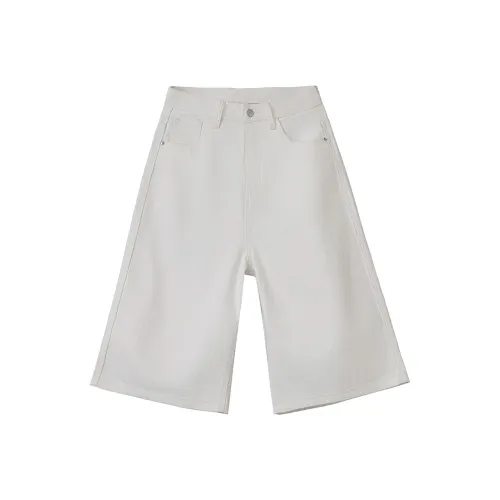 SHIJI UD 1102 Белый Женские Джинсовые Шорты