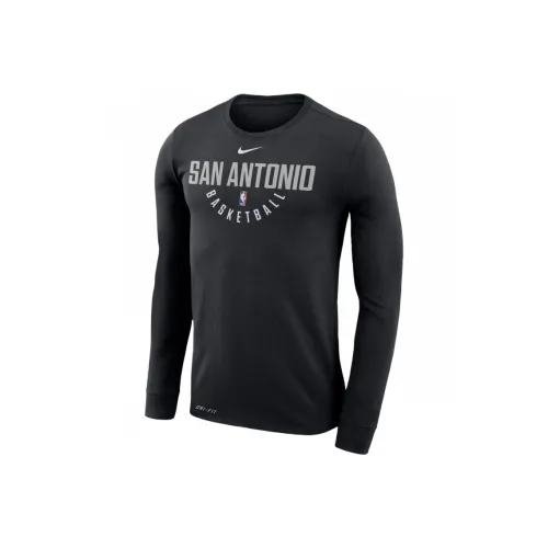 Nike Dri Fit San Antonio Spurs T-Shirt Black
