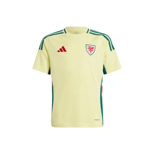 Adidas Wales 24 Повседневная спортивная одежда Pearl Citrine Teenagers