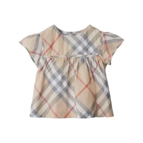 Burberry Рубашка SS24 Светлый Камень Детская