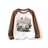 Пустыня Путешествие/Темный кофейный [100% хлопок, весна-осень, тонкий]