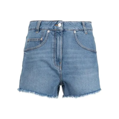 IRO NIGHT Синие Женские Джинсовые Шорты