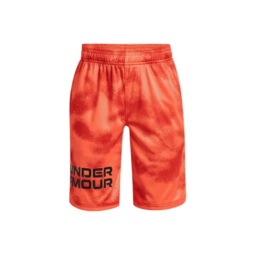 Under Armour UA Stunt Kids Шорты Детские Оранжевые