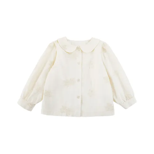 YOEHYAUL Рубашка Бежево-абрикосовая для детей 3-7 лет