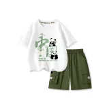 DAN15373 Белый + NDX0 Армейский зеленый