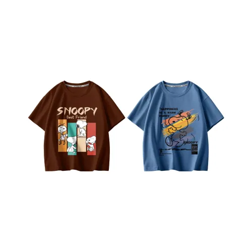 Снупи T-рубашка 2 упаковки для детей от 3 до 7 лет